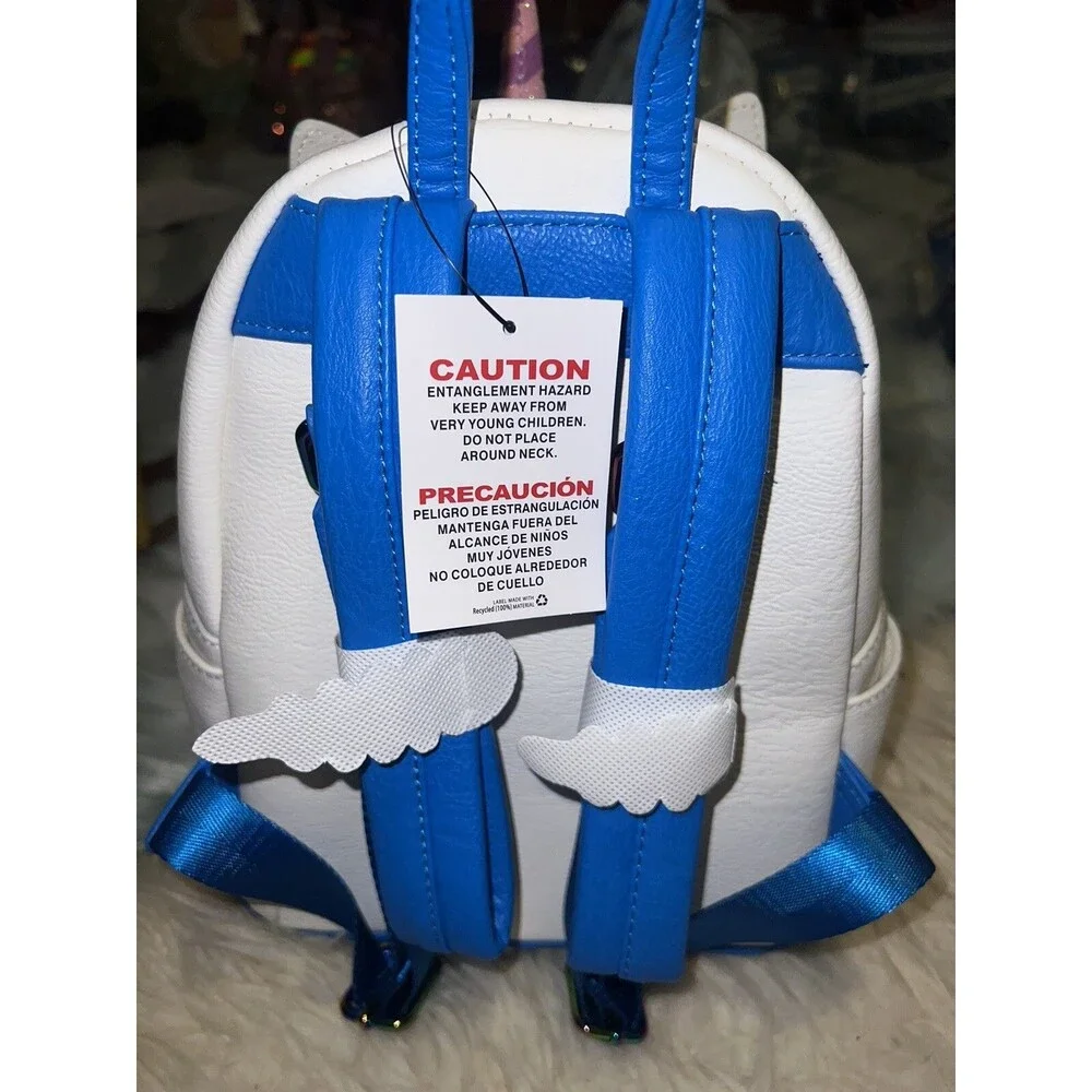 Disney Parks Rainbow Unicorn Inside Out Loungefly Mini Backpack  NWT Pixar Lr